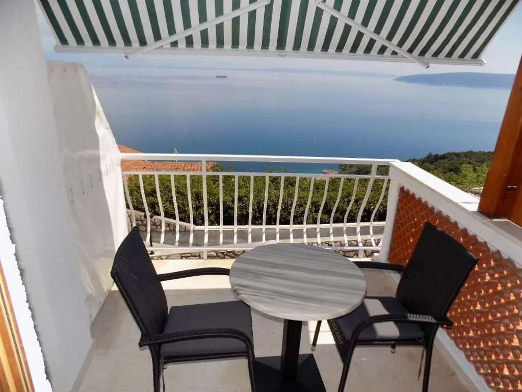Studio Apartment In Moscenicka Drage With Sea View, Terrace, Air Conditioning, Wifi 4364-1 Moscenicka Draga