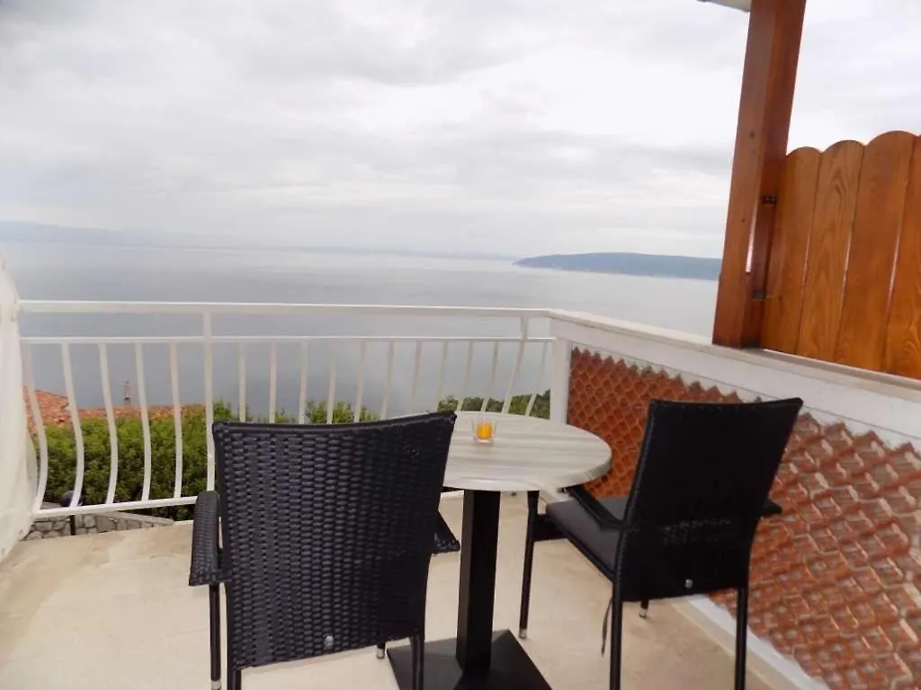 Studio Apartment In Moscenicka Drage With Sea View, Terrace, Air Conditioning, Wifi 4364-1 Moscenicka Draga